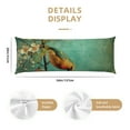 thumbnail image 2 of KLL Ultra Soft Microfiber Body Pillow Cover/Pillowcases 20"x54" with Hidden Zipper Closure-Retro Birds, 2 of 5