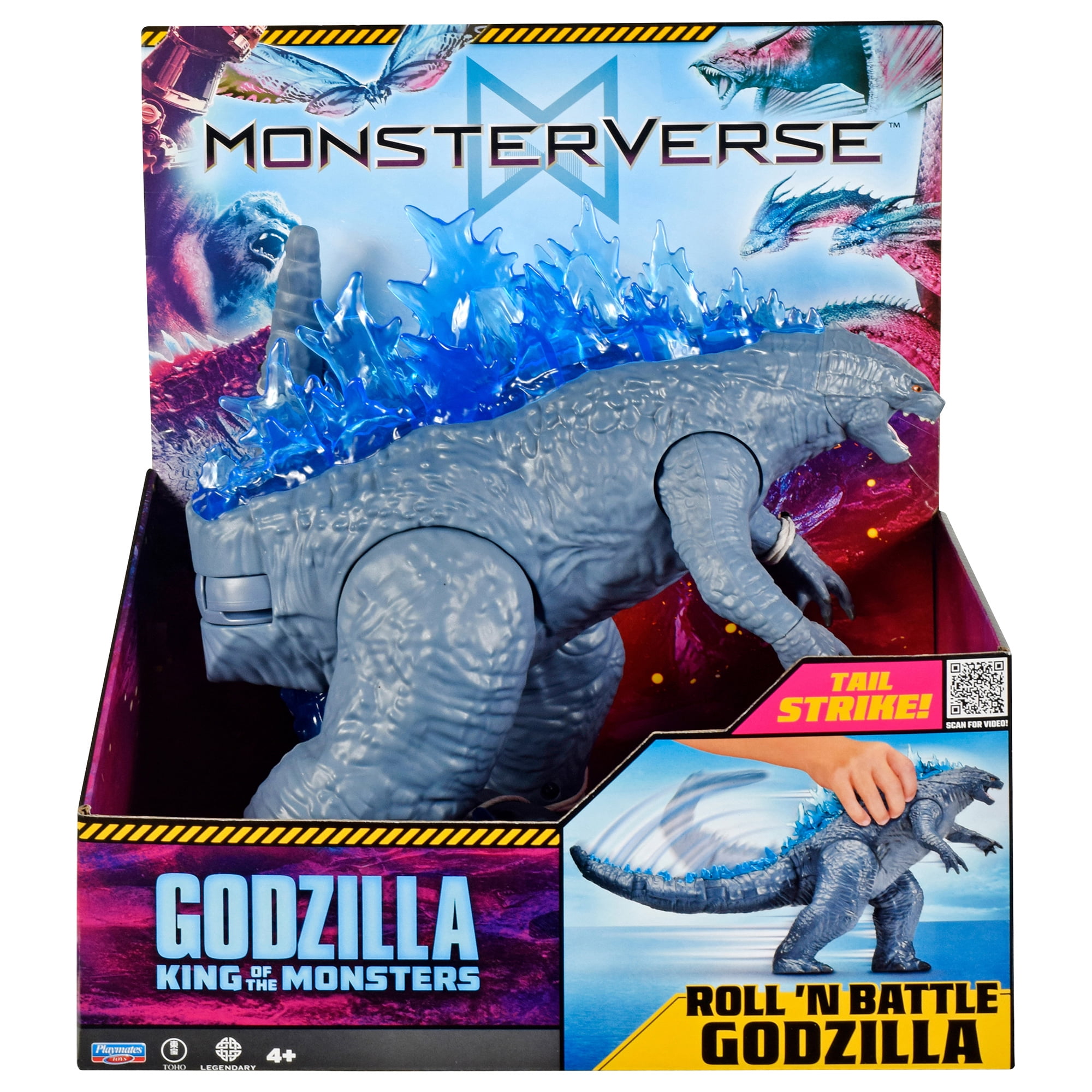 Monsterverse: 11" Giant Godzilla Roll N Battle Tail Attack Figure  by Playmates Toys