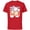 Red, variant on Mickey Mouse Vintage Classics Thumbs-Up Retro Fade - Short Sleeve Cotton T-Shirt for Adults - Customized-Red