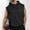 Black, variant on Fashion YLSDY Men's Tank Top Shirts Casual Sleeveless Drawstring Solid Color Hoodie Tank Beach Sports Loose Comfy Fitness Vest Top Khaki S