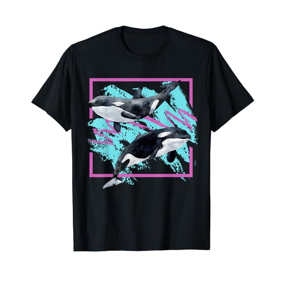 Killer Whale T-Shirt for Men Women Orca Whale Animal Men's Tee