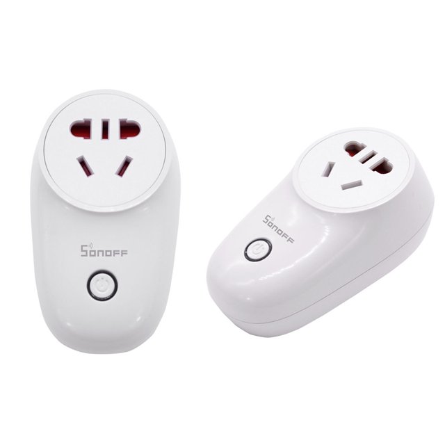 Sonoff Port de Charge Intelligent Prise d'Alimentation à Distance Prise d'Alimentation Sans Fil Prise pour la Maison Prise Sonoff Prise de Charge Wi‐Fi
