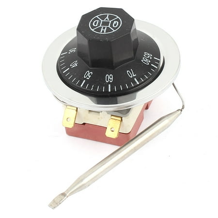 AC 250V 16A 0-85C Electric Oven Water Heater Rotary Temperature Controller