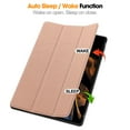 thumbnail image 5 of Dteck Folio Flip Case for Samsung Galaxy Tab S9 Ultra 2023 14.6 Inch (Model SM-X910/X916/X918) with Built-in S Pen Holder - Slim Stand Smart Cover with Auto Sleep/Wake , Rosegold, 5 of 9