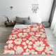thumbnail image 5 of Balery Beige Flowers Manta de Felpa Suave y Acogedora – Cobija de Franela Aterciopelada para Cama, Lavable y Cálida para Sofá, Mascotas, Transpirable-80"x60", 5 of 7