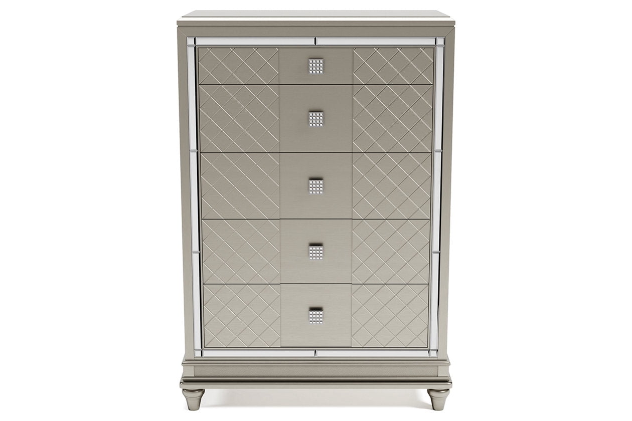 Chevanna Platinum Chest of Drawers