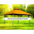 thumbnail image 3 of ACACIA AGOK14- DANDELION 14 sq. ft. Gazebo Roof Framing & Mounting Kit with Dandelion Outdura Canopy, 3 of 4