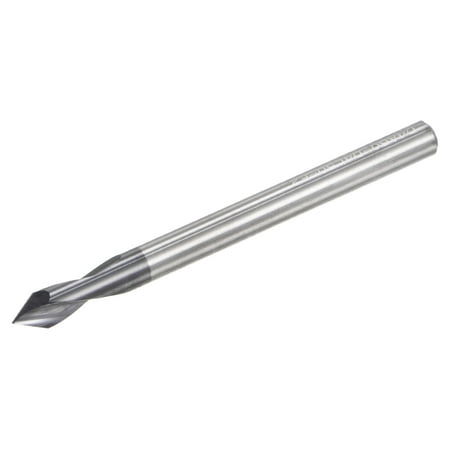 

Uxcell 4mm Dia 4mm Shank 60 Degree Carbide AlTiSin Coated 2 Flutes Spotting Drill Bits