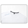thumbnail image 3 of USNSM (M-5XL) Big and Tall Men's Workout Shirts Athletic Quick Dry Ice Silk Short Sleeve Shirts Moisture Wicking Running Breathable Top White M, 3 of 8