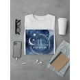 thumbnail image 3 of Watercolor Astrology X T-Shirt Men -Grace Popp Designs, Male Large, 3 of 4