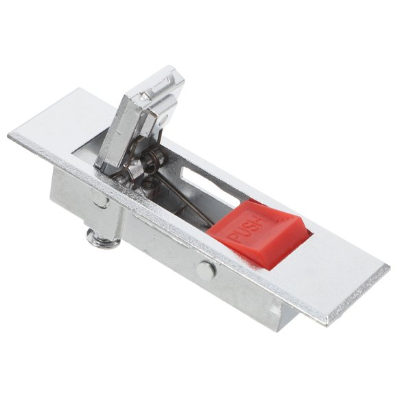 IDEANATEGRATE Cerradura Para Panel Eléctrico Con Llave Duradero Y Alta Seguridad Color Plata