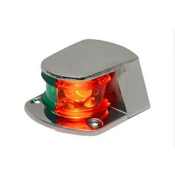 Valmar Boat Bi-Color Bow Light 550-23872 | Chrome Plated Zamak
