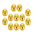 thumbnail image 4 of 12 huevos de Pascua rellenables, multiusos, dorados, para rellenar cestas. M, 4 of 8