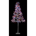 thumbnail image 3 of Queens of Christmas LED-TR3D05-LRWB 5 ft. Silver Tree - Red, White, Blue, 3 of 4