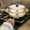 Gold 38.5x23cm, variant on koolsoo Aluminum Steamer Food Cooker Soup Pot Dinner Multipurpose Steaming Cookware Steam Pot with Lid for Boiling Bun Home Dumplings Silver 34cmx15cm