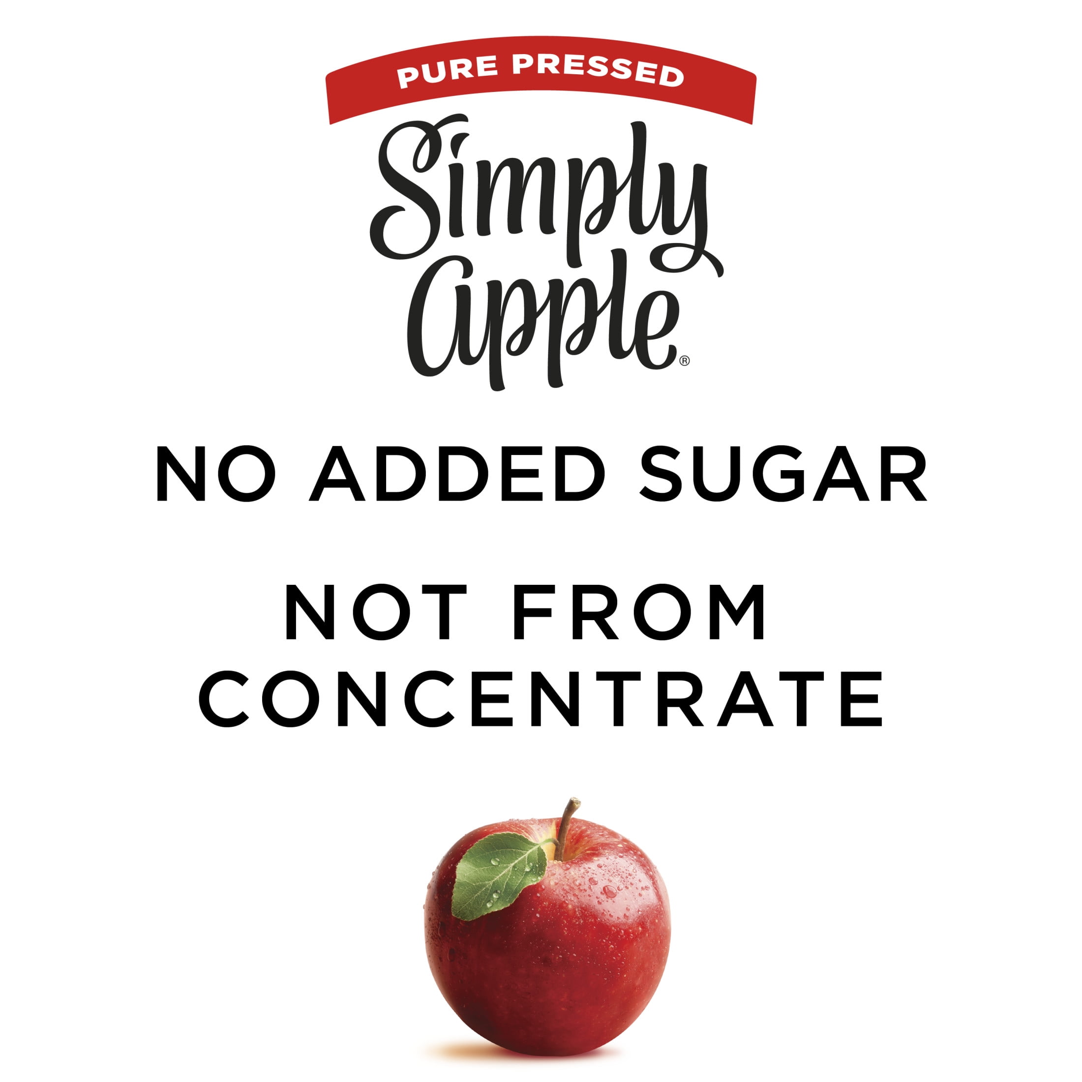 Simply Apple Juice Bottle, 52 fl oz