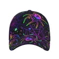 thumbnail image 2 of Yiaed Multi-colored Spiders Print Cap Adjustable Size for Running Workouts and Outdoor Activities All Seasons, 2 of 5