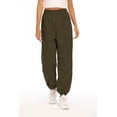 thumbnail image 1 of Pantalones deportivos con cintura elástica para mujer, pantalón largo deportivo, Color sólido S, 1 of 1