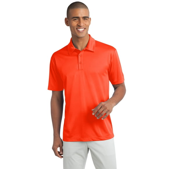 Port Authority &#174;  Silk Touch&#153; Performance Polo. K540 M Neon Orange