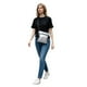 thumbnail image 5 of Bolsa tote cross marca Luxo Brand modelo UNIBELLA, color plata material Nylon metalizado, 5 of 5