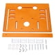 thumbnail image 2 of Placa Base De Inserción Para Carpintería, Placa Base Para Máquina Cortadora De Carpintería De Plástico De Ingeniería 28x20 Cm, Espesor Fuerte De 5 Mm Para Fabricación De, 2 of 7
