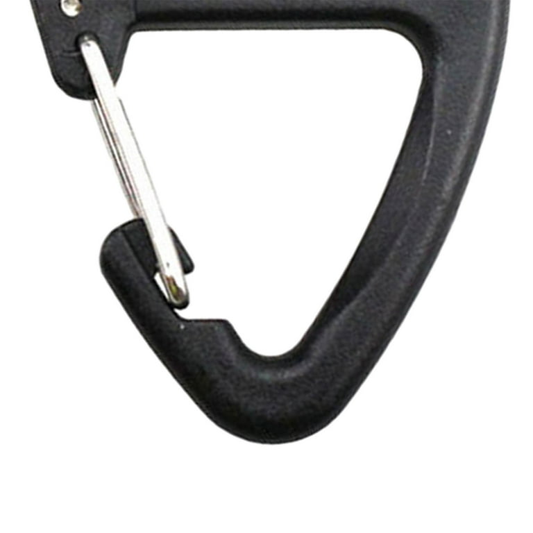 40pcs C-606 Black 25mm 1inch Plastic Spring Snap Clip Hooks Carabiner For  Backpack Swivel Snap Hook Paracord Strap Hooks - Buckles & Hooks -  AliExpress