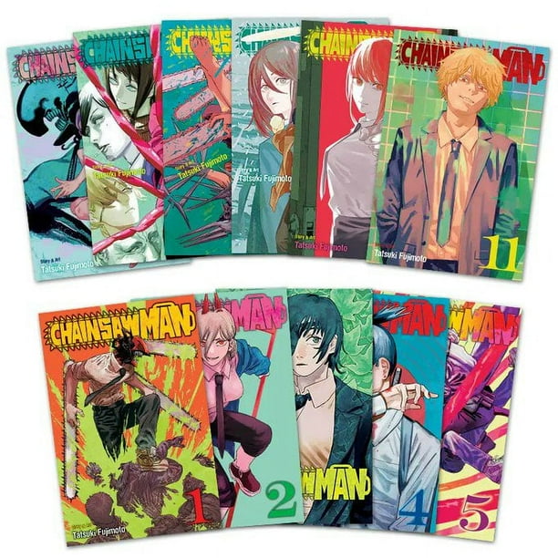 Chainsaw Man Graphic Novel Collection Volumes 1-11 (Paperback) for