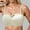 Beige, variant on Strapless Underwear Women's Small Gathered Non Marking Non Underwire Bandeau Wrap Bra 2025 Sports Bras for Women Black