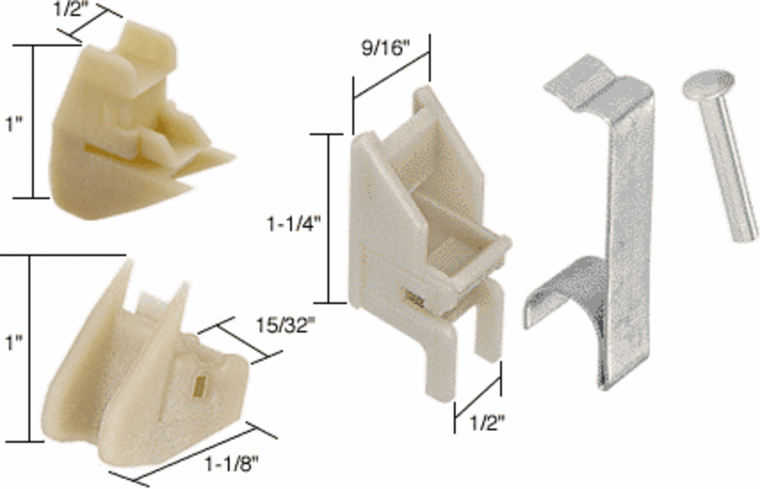 CRL Window Channel Balance Repair Kit H3754