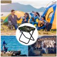 thumbnail image 3 of Taburete para acampar asiento para taburete peso ligero de 073 libras con bolsa de transporte capacidad para hasta 330 libras, 3 of 8