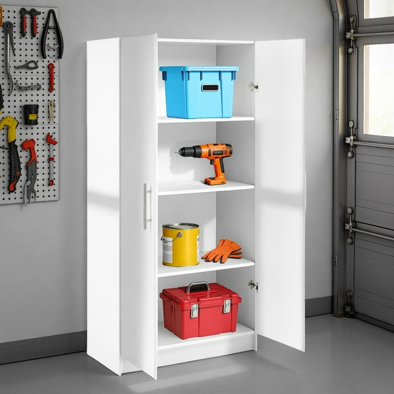 Prepac Heavy Duty Freestanding Storage Utility Cabinet, 16