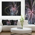 thumbnail image 1 of Design Art - Dark Blue Fractal Butterfly Flower, 1 of 3