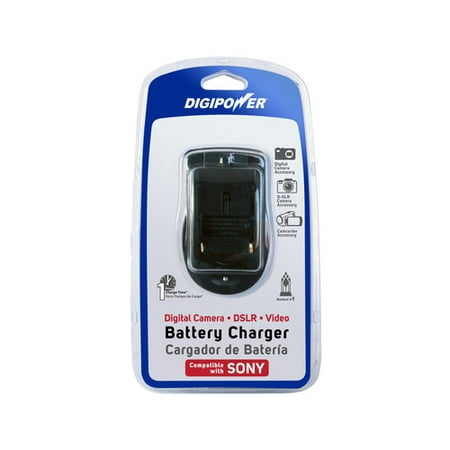 DigiPower QC-500S Travel Battery Charger for Sony Digital Cameras and (Best Sony Travel Camera)