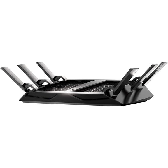 Restored Netgear R7850 AC3000 Nighthawk X6 Tri-Band Wi-Fi Gigabit Router Black (Refurbished)