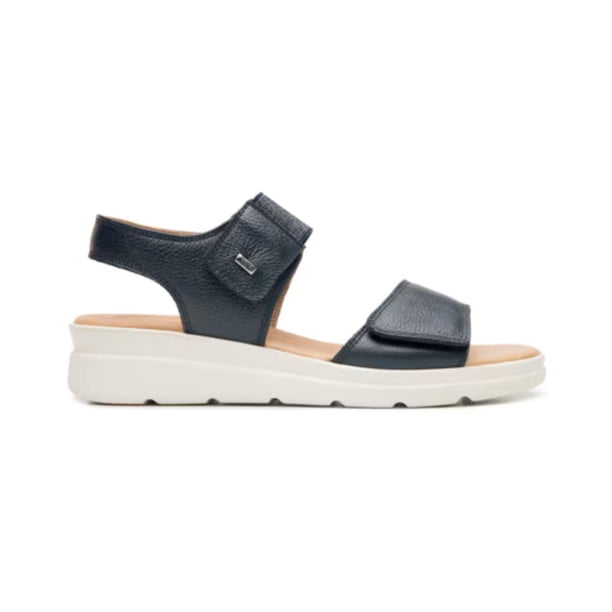 Sandalia Plataforma 124213 FLEXI Piel Confort Dama azul 25