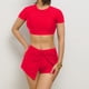 thumbnail image 1 of Trajes de baño tankini para mujer, moda, cómodo bikini de color sólido, traje de baño de color liso para mujer, conjuntos de bikinis, traje de baño de dos piezas para mujer, 1 of 5
