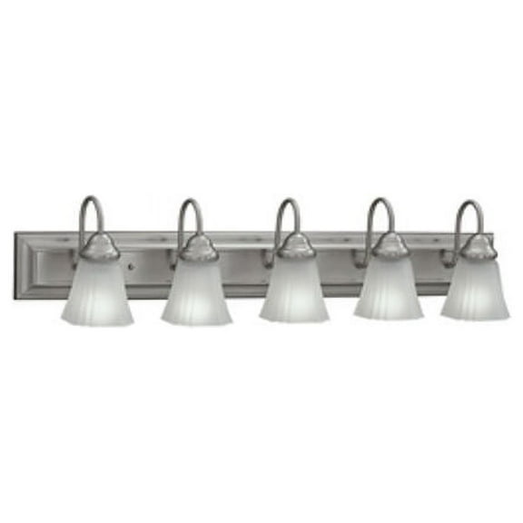 Cordelia Lighting 2175-62 5-Light 100W Vanity Fixture in Satin Nickel