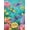 05 - Dragonfly Garden, variant on Garden Bunnies Spring House Flag Tulips Easter Rabbits 28" x 40"