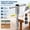 Silver 4: Sand Umbrella Anchor-Steel tube handle, variant on Heavy Duty In-Ground Umbrella Base, Universal Rustproof Steel Ground Stand, Space-Saving Anchor for Outdoor Offset Cantilever & Center Pole Patio Umbrellas