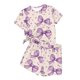 thumbnail image 3 of Vestido de Verano con Mangas Niños Impresión de Verano Ocio Cuello Redondo Mangas Cortas Y Pantalones Cortos Conjunto de Dos Piezas Conjunto de Verano Lindo, 3 of 8