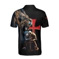 thumbnail image 3 of Mystic Lion Of Judah Honor Of Knight Templar Men's Polo Shirt S-5XL, 3 of 5