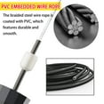 thumbnail image 3 of Jump Rope, Ball Bearings Tangle-Free Rapid Speed Cable Skipping Rope, Adjustable Jumping Ropes for Men, Women   and Kids - 2 Pack, 3 of 7