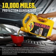 Pennzoil High Mileage Full Synthetic 5W-30 Motor Oil, 5 Quart