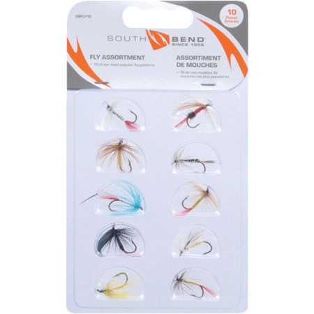 South Bend Fly Assortment, 10-Pack