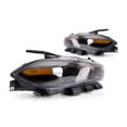 thumbnail image 4 of For Dodge Dart Headlight Assembly 2013 14 15 2016 Driver and Passenger Side Pair HID Black For CH2518145 | 68292809AB, 4 of 8