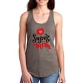 thumbnail image 1 of Super Mom W Red Flower Racerback Tank Women -Image by Shutterstock, Female Small, 1 of 4