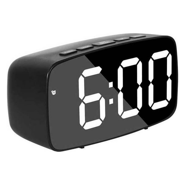 Despertador Cateissary Pantalla de temperatura digital Termómetro Snooze Calendario Tipo 3