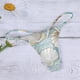 thumbnail image 2 of Gibobby Calzoncillos de encaje para mujer sexys Bragas con estampado de mujer, lencería Sexy, calzoncillos con espalda en T, bragas cómodas suaves de tiro bajo(Azul celeste,CH), 2 of 4