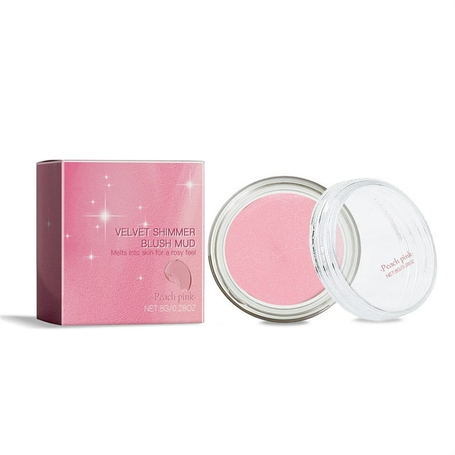 Aursykel Velvet Fine Blush and Setting Powder Sweatproof Longlasting Makeup for Any Occasion Versatile Blurring Compact Suitable for All Skin Types Travel Friendly 8g