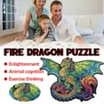 thumbnail image 2 of Wooden Puzzle Unique Shape Pieces 3D Animal Puzzle Gift for Adults and Kids, 2 of 3